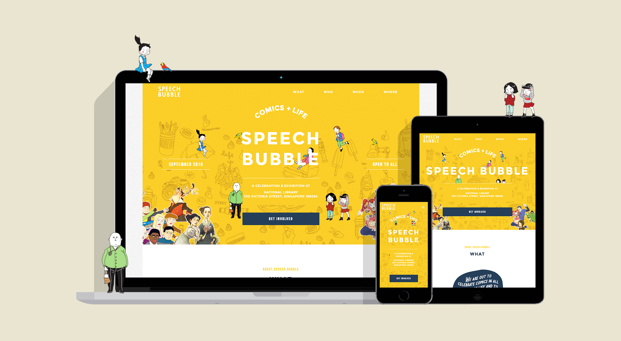 Speech Bubble Website