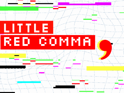 little red comma