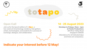 TOTAPO - a two week arts & tech residency by Feelers & Tusitala