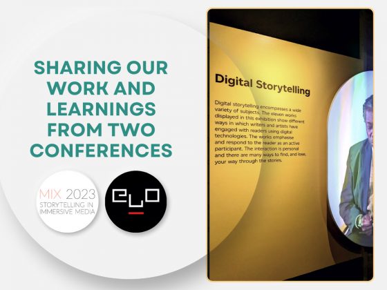 Two digital narrative storytelling conferences